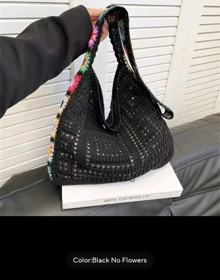 Sac à main Boho crochet pour femme.